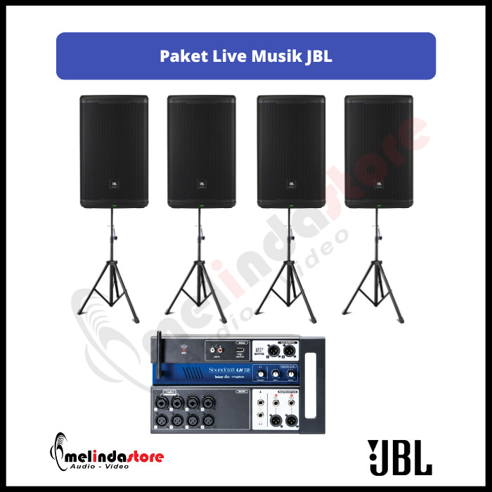 Paket live musik | auditorium | PA System | lapangan | speaker JBL EON Series - EON 715B